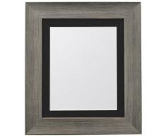 FRAMES BY POST Hygge Bear Creek Affiche de Photo Cadre, Plastique, Wolf Grey, 10 x 10 Image Size 8 x 8 inches