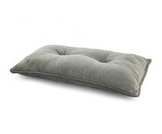 Galileo Casa Coussin Velours, Gris, Unique