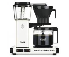 Moccamaster 53974 Off Cafetière, Aluminum, 1.25 liters, Blanc cassé