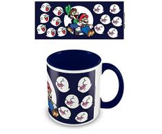 Super Mario MGC25295 (Boos) Blue Coloured Inner Mug Multicolore
