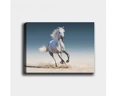 Bonamaison Peinture sur toile, multicolore, 30 x 40 cm - Conçu et fabriqué en Turquie