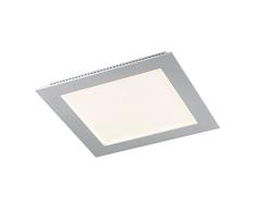 Led Spot encastrable carrÃ© 220Vblanc24Wblanc neutre 4200Kpour salle de bain et salon [Classe Ã©nergÃ©tique A++]