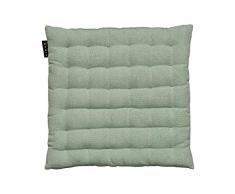 Linum PEPPER Coussin de Siege, Coton, Vert Clair GlacÃ©, 40 x 40 cm