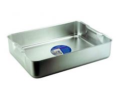 Zodiaque, Extra Plat Ã rÃ´tir Profond en Aluminium ArgentÃ©