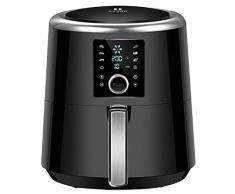 Habor Friteuse Sans Huiles,3.6LGrande Capacité, Friteuse à Air Ãlectrique, Cuve Antidérapante, Minuterie Manuelle, Grand Affichage LED