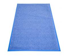 Miltex paillasson Eazycare Pro, Polyamide et Caoutchouc Nitrile Dos de, Bleu, 150 x 85 cm