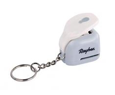Rayher Perforatrice mini Ananas, 0,95cm ø, Blanc, (3/8) av. porte-clés