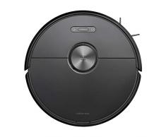 Xiaomi Aspirateur connectÃ© X-RSD0009GL, Roborock Robot aspirateur Noir S6, sans Sac, Rond, 0,48 L, 58 DB, Tapis, Sol Dur, 150 min dautonomie