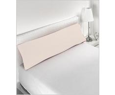 Miracle Home Housse de Coussin Douce et Confortable 105 cm Ecru