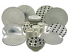 Creatable 19738 Set de 16 Service de Table, Pierre, Multicolore, 50 x 50 x 36 cm