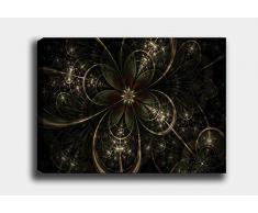 Bonamaison Peinture sur toile, multicolore, 50 x 70 cm - Conçu et fabriqué en Turquie