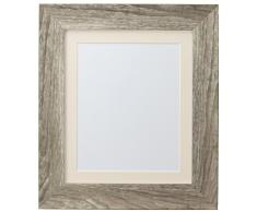 FRAMES BY POST Hygge Bear Creek Affiche de Photo Cadre, Plastique, Gris cendrÃ©, 40 x 30 cm Image Size 12 x 8 inches