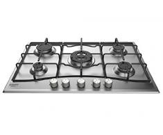 Hotpoint PCN 752Â T/ix/ha intÃ©grÃ© gaz noir, acier inoxydableÂ -Â Plaque (intÃ©grÃ©, Gas Hob, acier inoxydable, noir, acier inoxydable, mÃ©thane, rotatif)