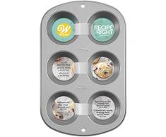 Moule à Muffin, Recipe Right, Antiadhésif ; Taille Standard, 6 Empreintes