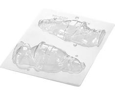 Silikomart 70.248.00.0060 Pere Noel avec Cadeaux moule en polycarbonate, Transparent