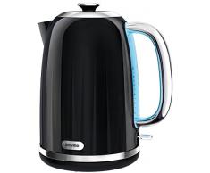 Breville bouilloire Ã©lectrique, 1,7 litre (8 tasses), puissance 2400 W pour une Ã©bullition rapide, collection Impressions, Noir [VKJ991X]