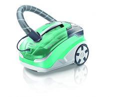 Thomas 788577 Aqua+ X10 Multiclean Aspirateur sans Sac Aigue-Marine/Blanc 48,6 x 31,8 x 30,06 cm