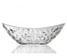 Saladier ovale RCR Laurus, cristal