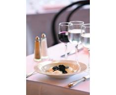 REVOL 615332 Alaska Assiette Creuse Porcelaine Blanc 23 cm