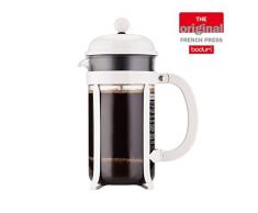BODUM - 1928-913 - CHAMBORD - Cafetière à piston - 8 tasses - 1.0 L - Blanc