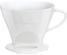 Melitta 218967 Porte Filtre Ã cafÃ© en Porcelaine Blanc 102