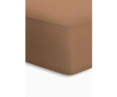 Schlafgut Jersey-Elasthan Boxspring Drap Housse, Coton, Bahama, 220 x 125 cm