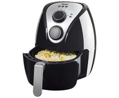 Bestron Friteuse Ã air chaud, Sans huile, Technologie PrepAir, ArrÃªt automatique, 1350 W, Noir