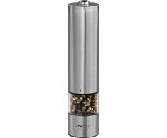 Clatronic Psm 3004 N Moulin à Poivre Lumineux en Inox Taille Du Grain Réglable Fonctionne sur Piles Maniable