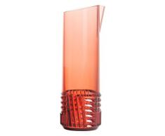 Kartell 01511RO Carafe, Plastique, Rose Clair, 10 x 10 x 30,5 cm