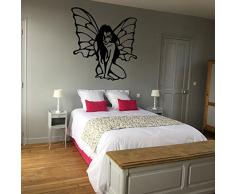 TATOUTEX 3613241125035 Sticker Mural, Rose, L 65cm x H 60cm