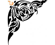 Indigos wgxmd552â40 Sticker Mural md552 türecken Collection Autocollants 40 cm Multicolore