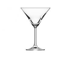Dkristal Coupe de Martini, Verre, 11 x 11 x 17 cm, 6 unités