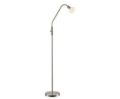 Action 307101640000 Lampadaire, Verre, 5 W, Nickel, 148,5 cm