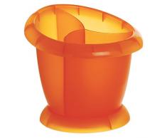Excelsa Arc-en-Ciel Orange Ãgouttoir Ã Couverts - 14 Cm.