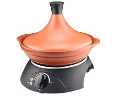 PEM Tajine électrique TJ-200, Céramique, Marron