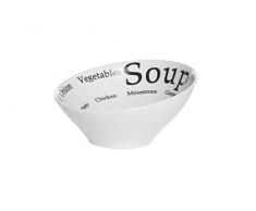 COSY & TRENDY 0601763 Bol Soup Porcelaine, diamÃ¨tre 19 cm