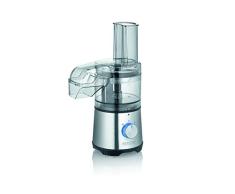 SEVERIN Hachoir multifonction, Avec disque Ã©mulsifiant, 400 W, KM 3865, Argent/Noir