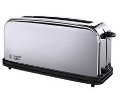 Russell Hobbs 23510-56 Toaster Grille Pain 1000W Victory, 1 Longue Fente, Chauffe Viennoiserie, Design Rétro
