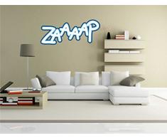 pinkelephant Autocollant Mural Comic 090 â Funny Scene Zaaap â Sticker Mural 70 x 29 cm