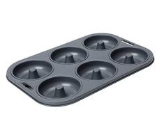 Dexam 17851045 Moule Ã beignet antiadhÃ©sif 6 tasses Acier