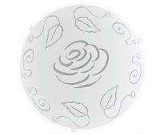 EGLO 89238 Plafonnier, MÃ©tal, E27, Blanc