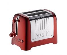 DUALIT 26271 2 fentes lite toaster (rouge mÃ©tallisÃ©