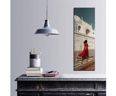 Bonamaison DÃ©coration Murale Impression sur Toile, Dimensions: 30 x 90 Cm - ConÃ§u et fabriquÃ© en Turquie