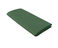 Treb Horecalinnen, Tableclothes Couleur Collection Nappe Plus 10Â Serviettes de Table, Forest Green, 178Â x 275Â cm/51Â x 51Â cm
