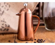 Creative Tops La Cafetière Thermique Isotherme avec 8 Tasses.Cafetière Française. Machine à café, cuivré, 3 Tasses