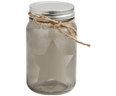 Quid Rustik Bocal 0,5Â l, Beige, 8Â x 8Â x 13Â cm