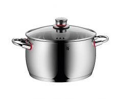 WMF 775246380 Faitout Haut, Acier Inoxydable, Argent, 24 cm