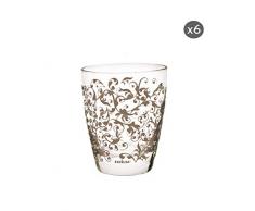 Excelsa verres Ã eau lot de 6Â ,. 30Â cl transparent/Gris Paloma