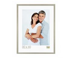 Deknudt Frames S41JD1 Cadre Photo Bois Fin ArgentÃ© 21 x 29.7 cm