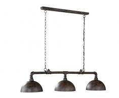 Honsel 67712 Lampe Suspendue, Rostfarbig Antik